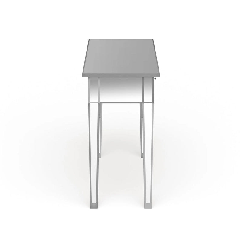 Table d'appoint miroir avec tiroirs