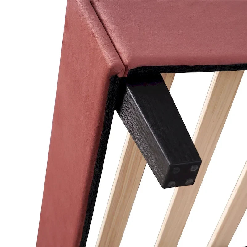 Lit plateforme capitonné en velours en forme de coquillage