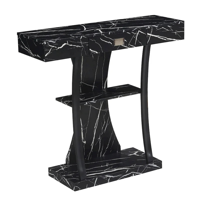 Console Harri à 1 tiroir avec étagères