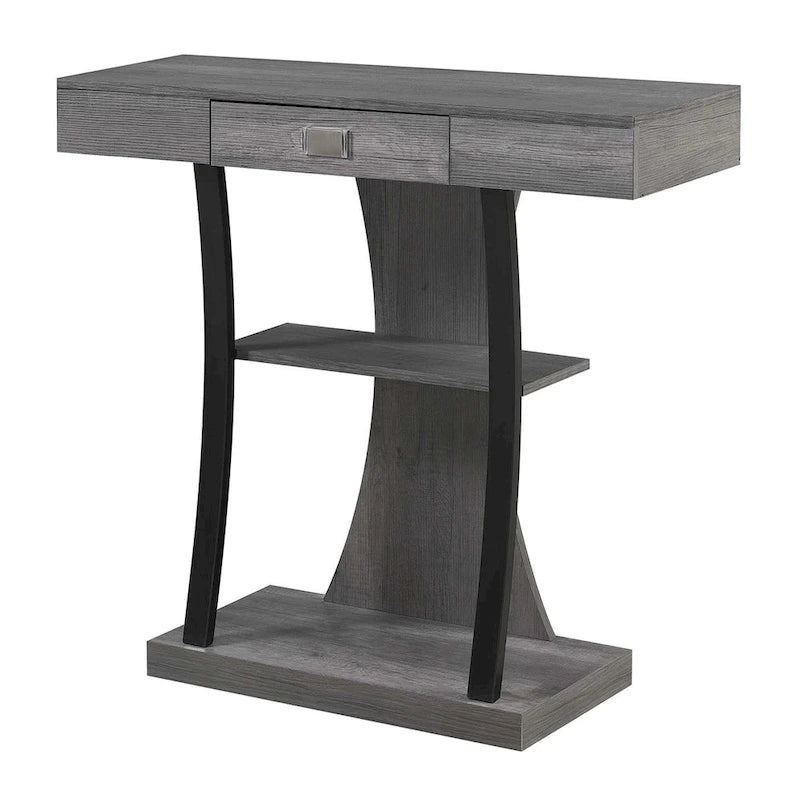 Console Harri à 1 tiroir avec étagères
