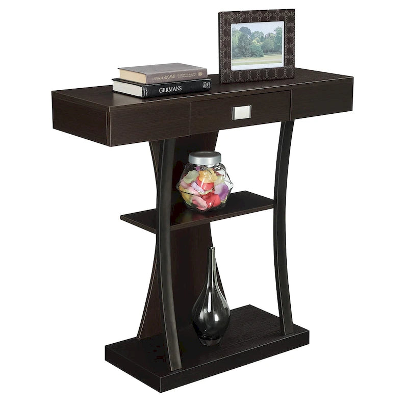 Console Harri à 1 tiroir avec étagères