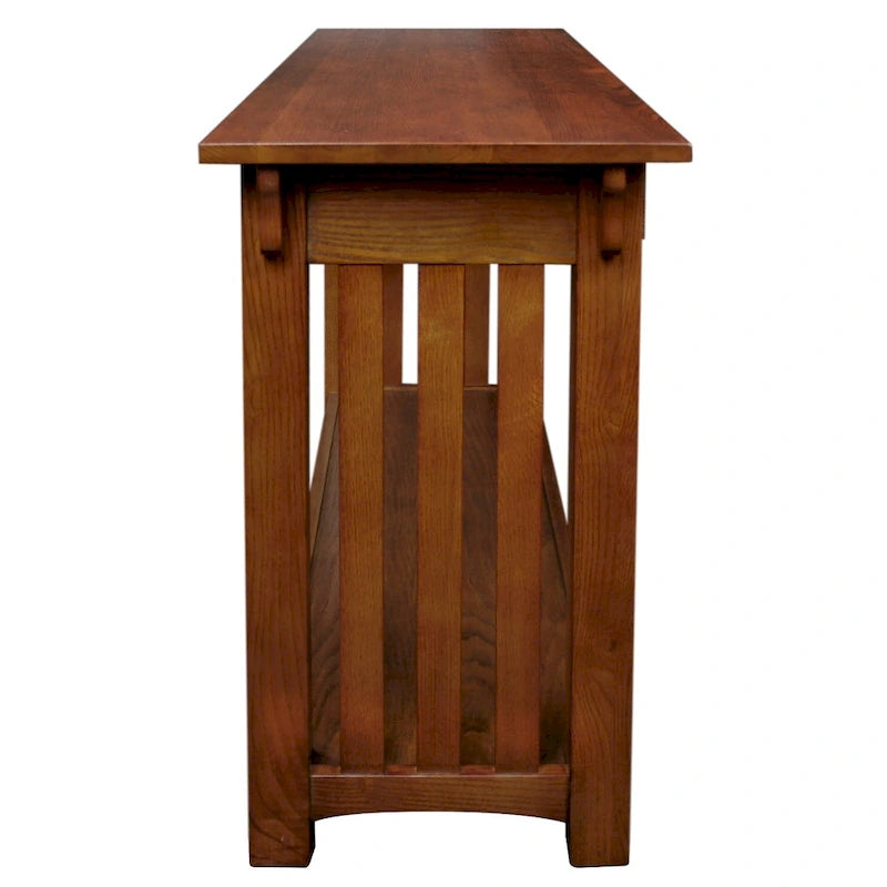 Console d'entrée avec 2 tiroirs et étagère inférieure