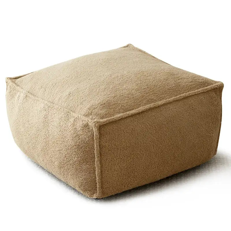 Pouf avec mousse à mémoire de forme