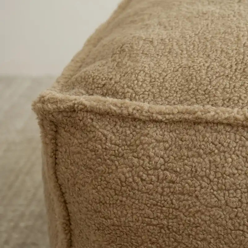 Pouf avec mousse à mémoire de forme