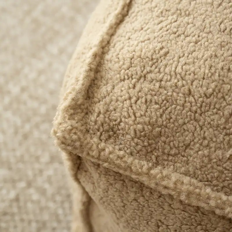 Pouf avec mousse à mémoire de forme