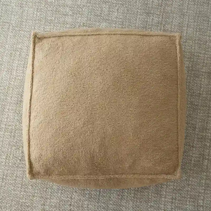 Pouf avec mousse à mémoire de forme