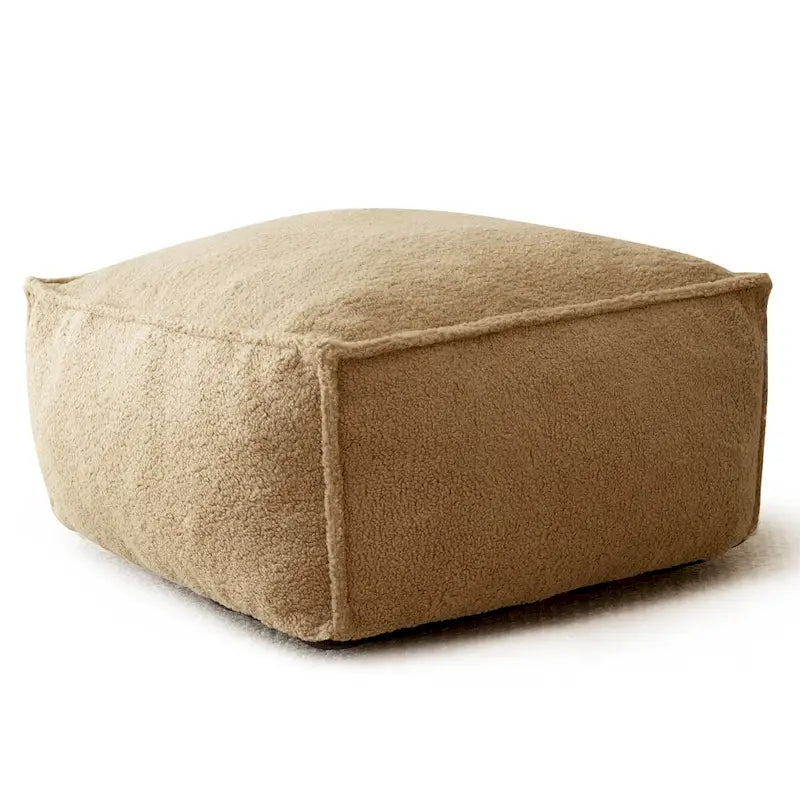 Pouf avec mousse à mémoire de forme