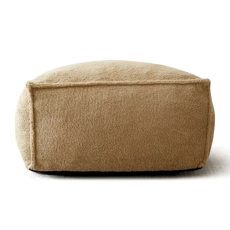 Pouf avec mousse à mémoire de forme