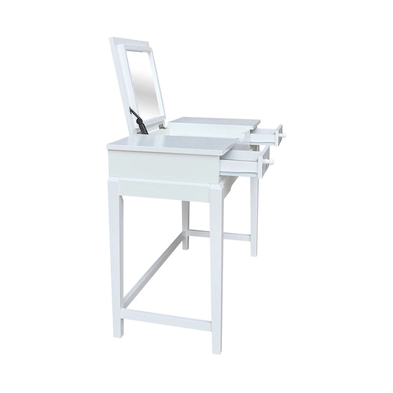Table de toilette en bois massif