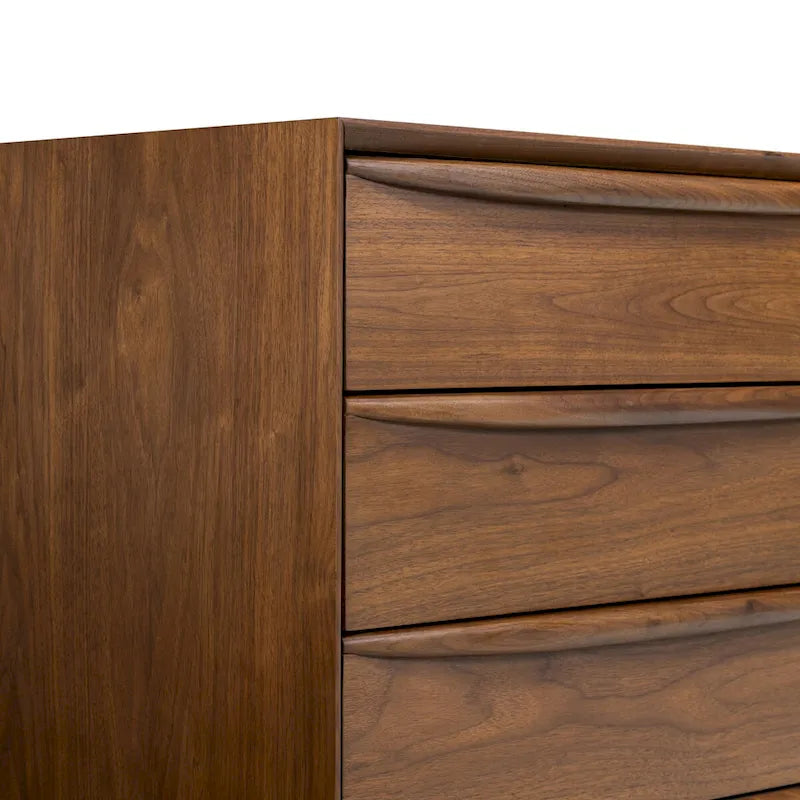 Commode en noyer de 160 cm