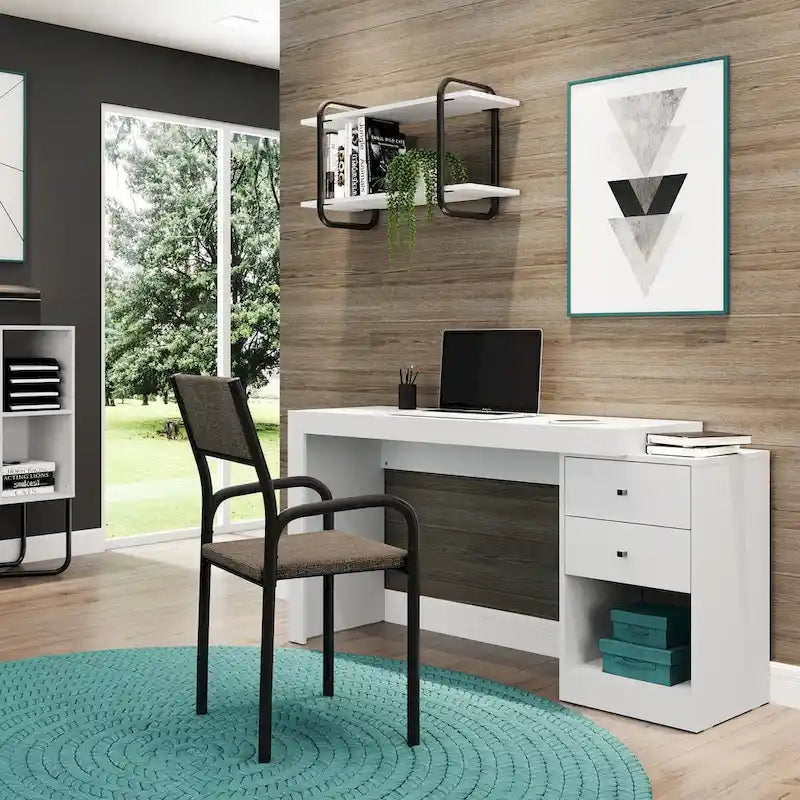 Bureau de télétravail extensible de 119 à 155 cm